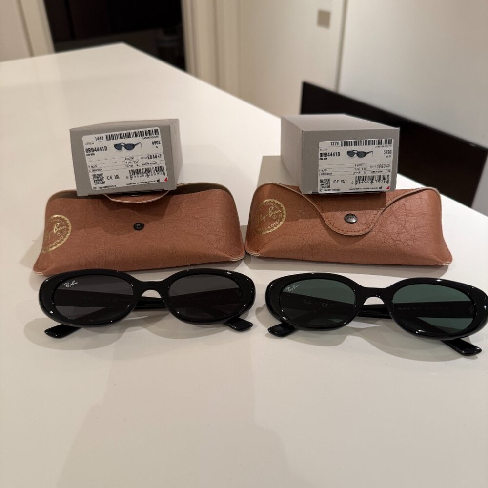 Ray-Ban RB4441D (Black/Dark Green) - Picture 12 of 14